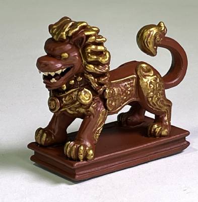 Cambodian Lion Statue